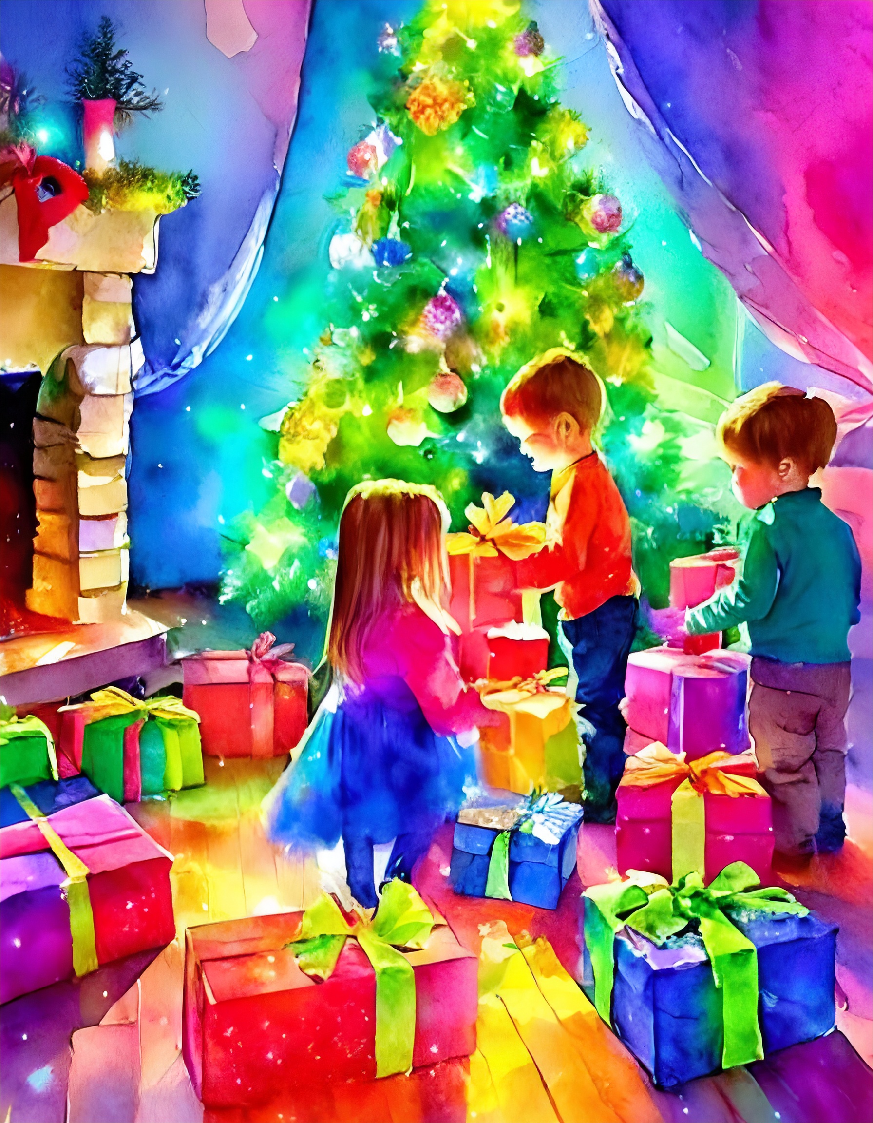 Noël, le partage des objets et de l'amour